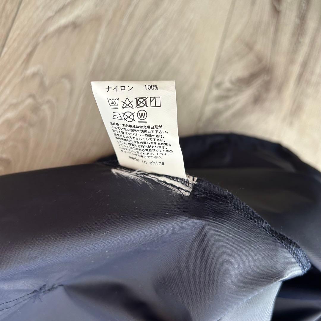 【美品】APPLEBUM アノラック パーカー ナイロンジャケット 紺 L
