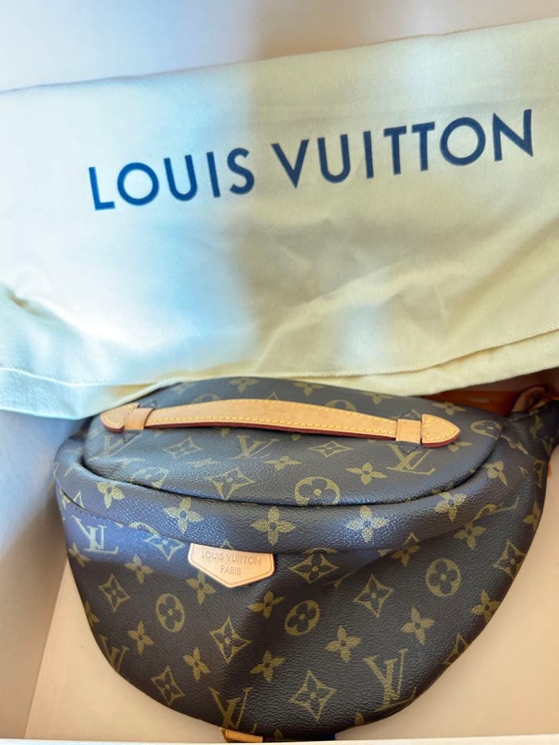 LOUIS VUITTON バムバッグダークブラウン