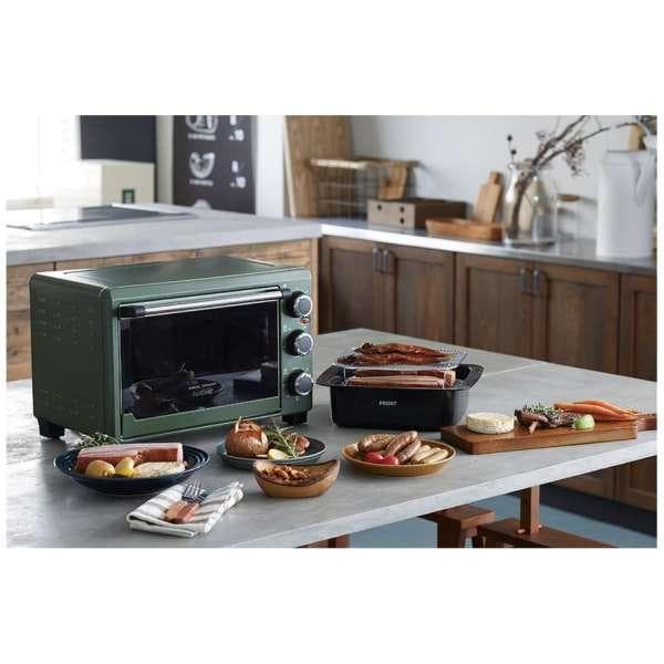 【新品・未使用】グリチネ 燻製スモークロースター ASR-240 カーキ