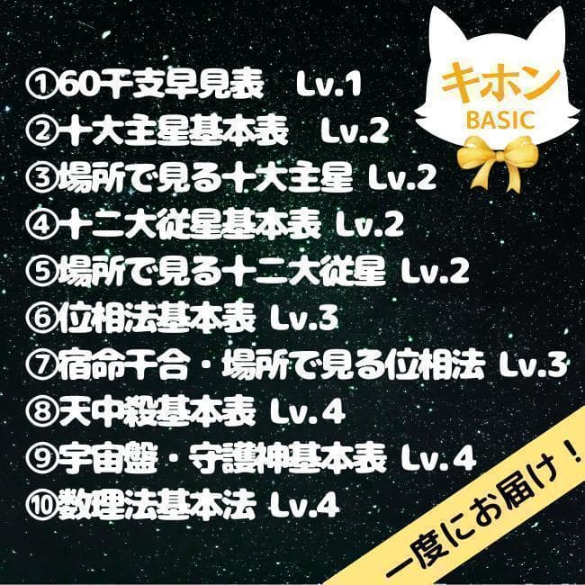 【￥9,700引】ゆめ乃算命学「フルハウス」　レベル１～５　独学　鑑定　本　占い