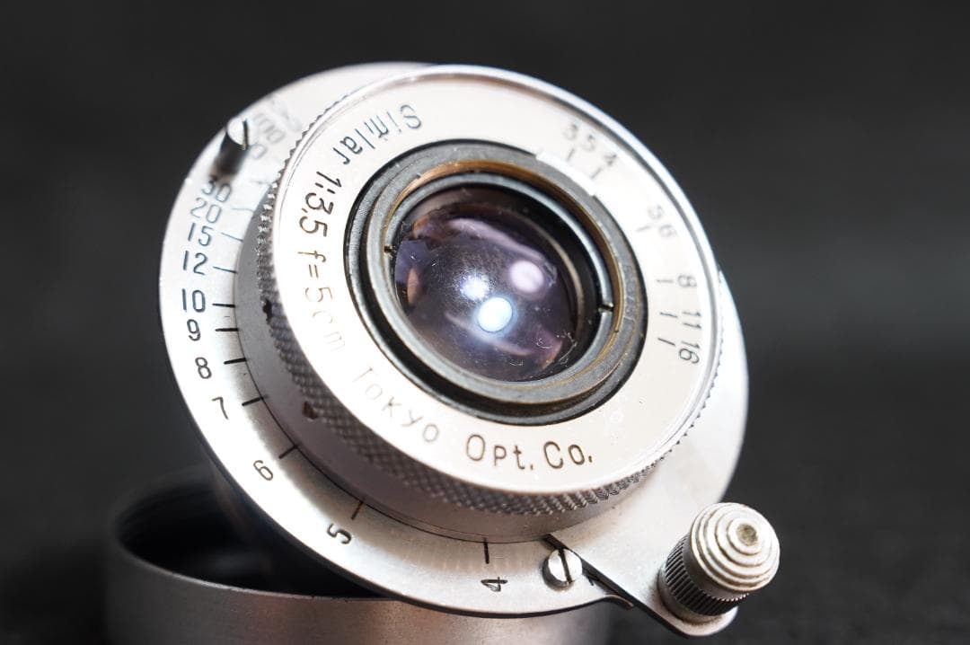 オールドレンズ 東京光学 Simlar 1:3.5 f=5cm