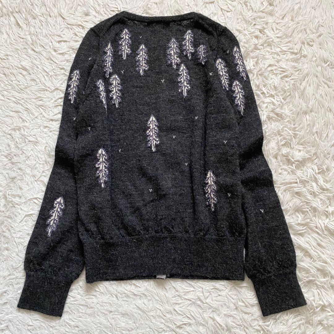 極美品■ミナペルホネン　 candle　アルパカ　ニット カーディガン