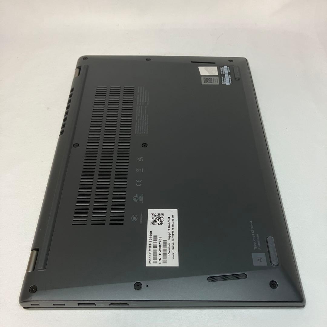 美品 ThinkPad L13 Gen4 第13世代 i7 16GB 保証期間中