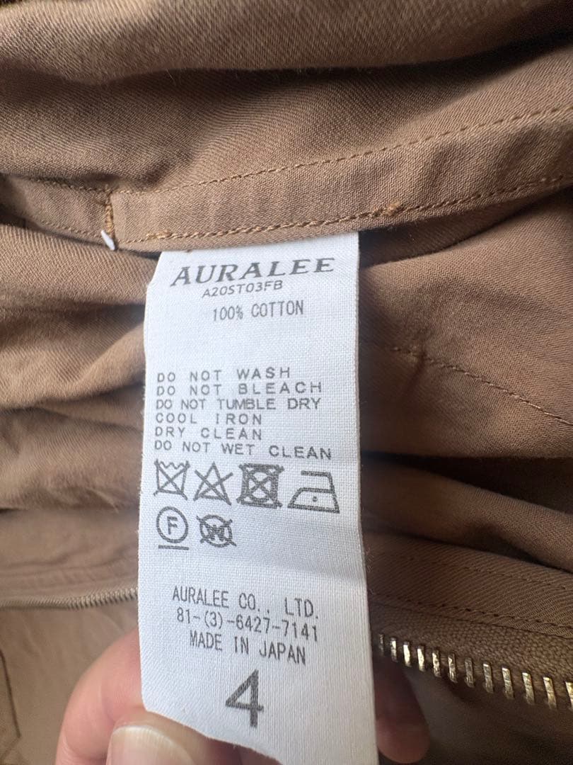 AURALEE オールインワン　サイズ4