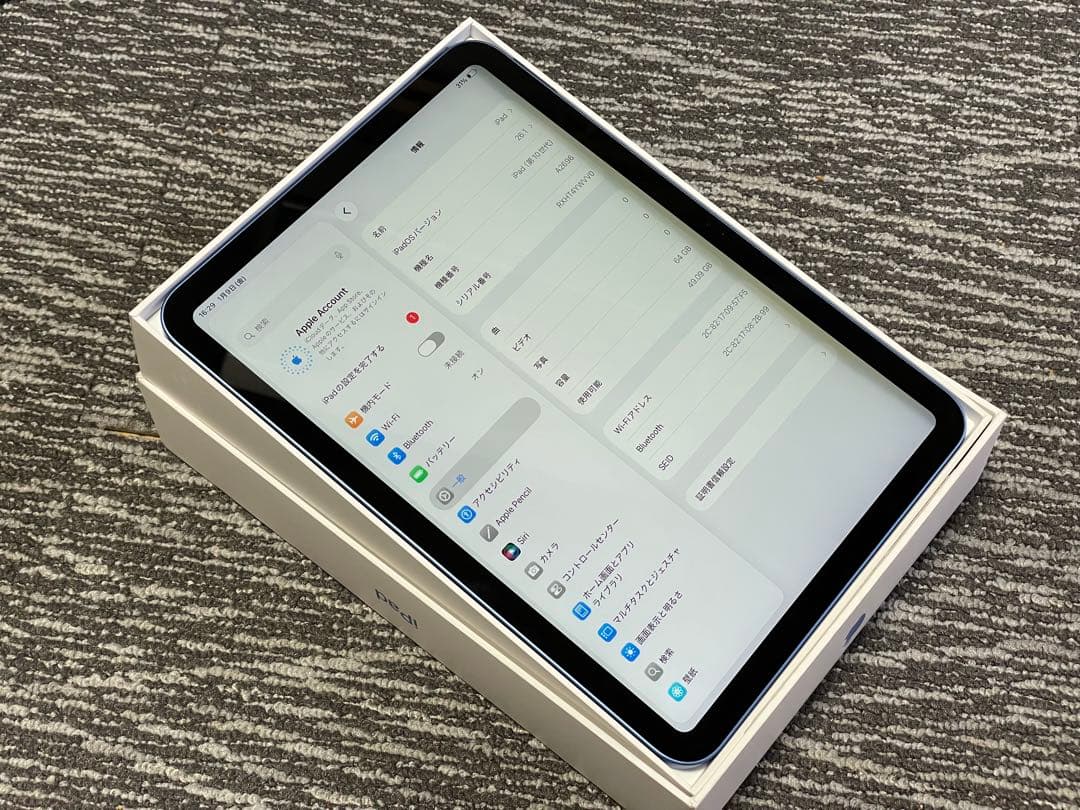 Apple iPad 10世代 2022 64GB Wi-Fi A2696