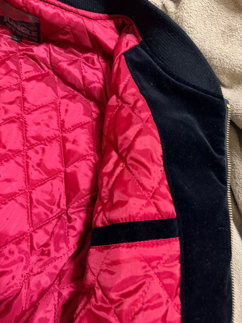 美品 別珍 横須賀 JUNGLE STORM 龍鷲 日本限定 スカジャン