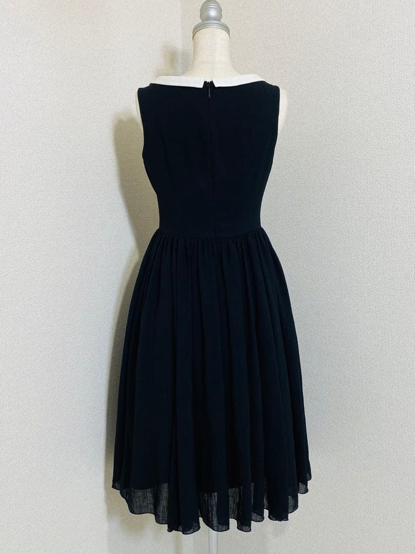 8694. Rene 2way ふんわり ノースリーブ Aライン ワンピース