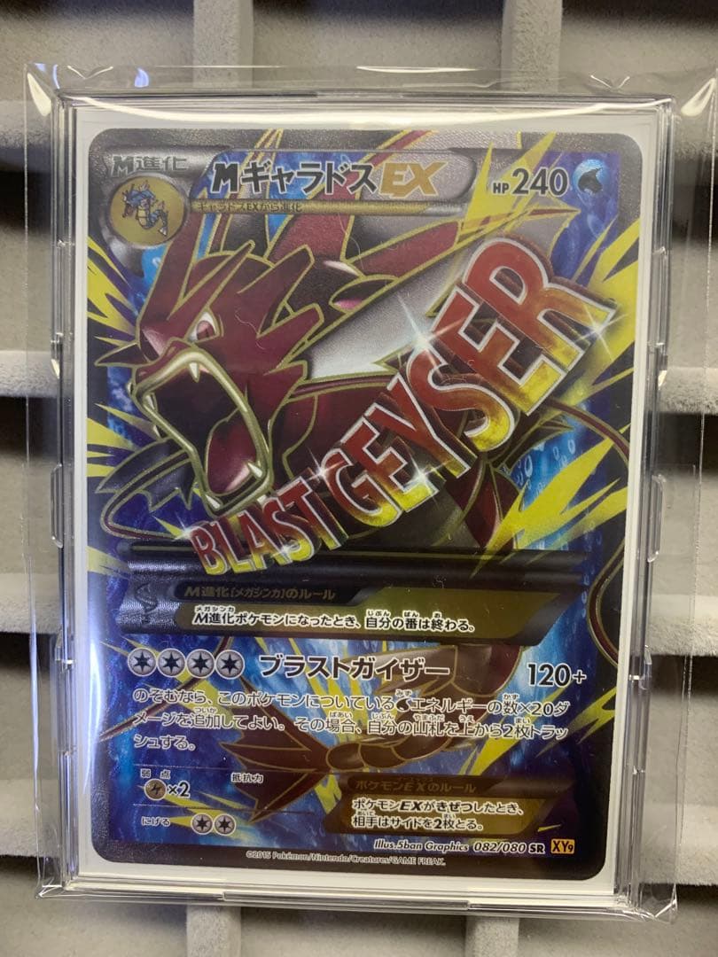 【美品】MギャラドスEX SR XY9 破天の怒り 082/080