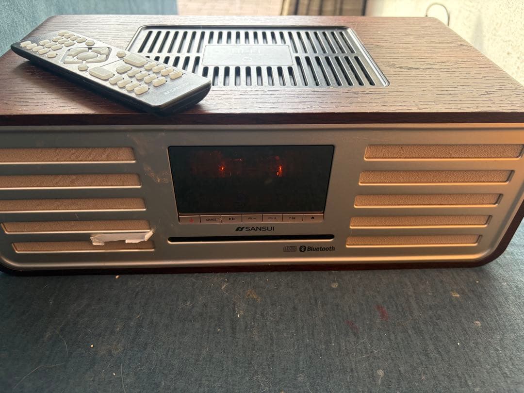 SANSUI SMS-850BT ミニコンポ ハイブリッド真空管式 動作確認済み