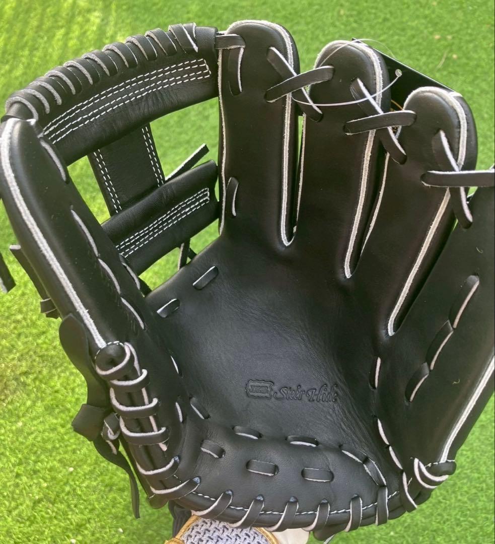 新品　硬式　ZETT グローブ　高校野球対応　内野　ゼット