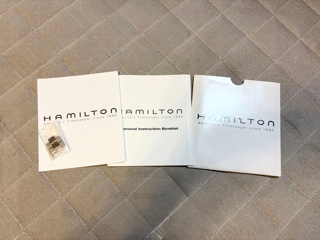 Hamilton 手巻き式 アナログ時計