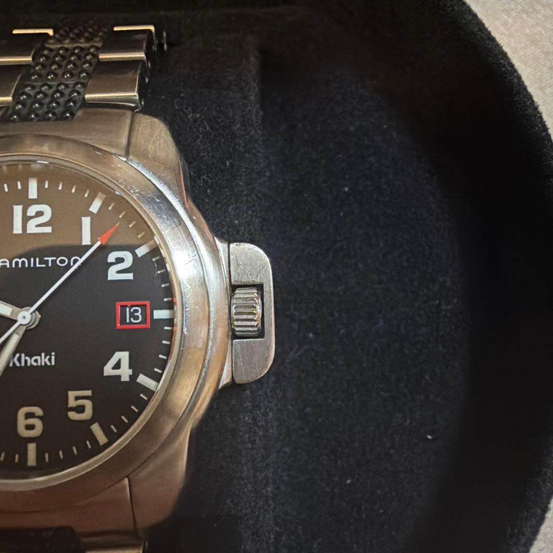 Hamilton 手巻き式 アナログ時計