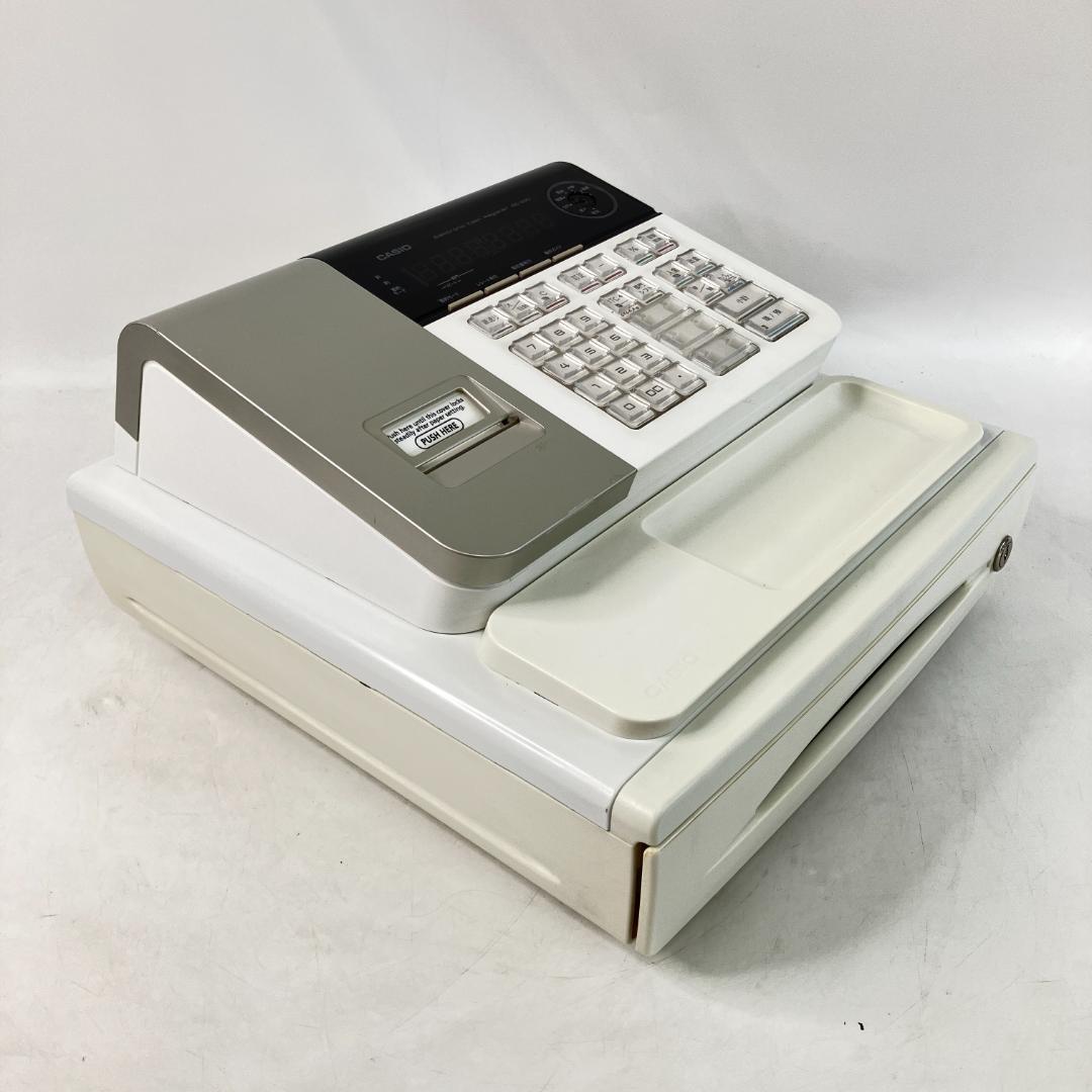 カシオ レジスター 8部門 小型ドロア SE-S30-WE ホワイト