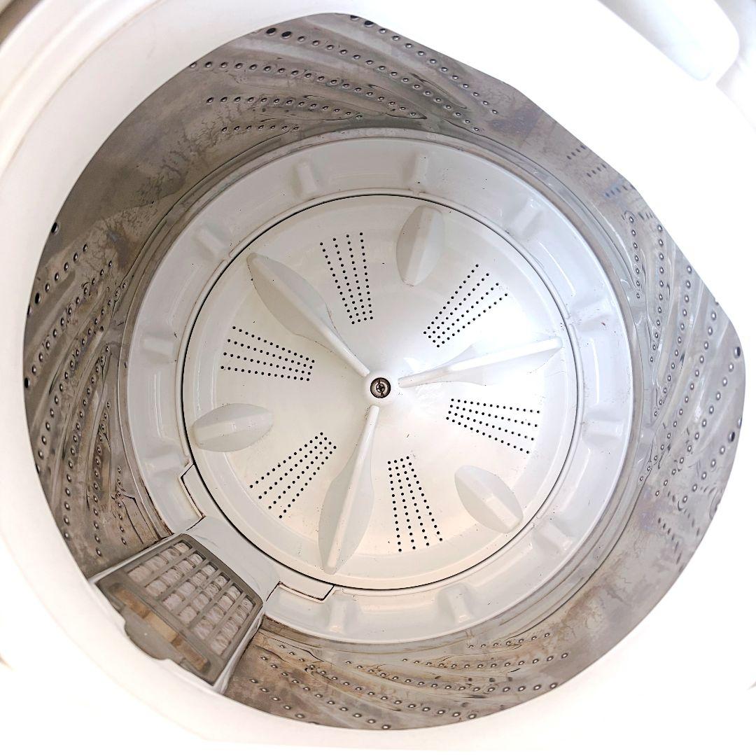 配送設置無料！純正Panasonicダークブラウンコンパクト洗濯機！完動超美品！