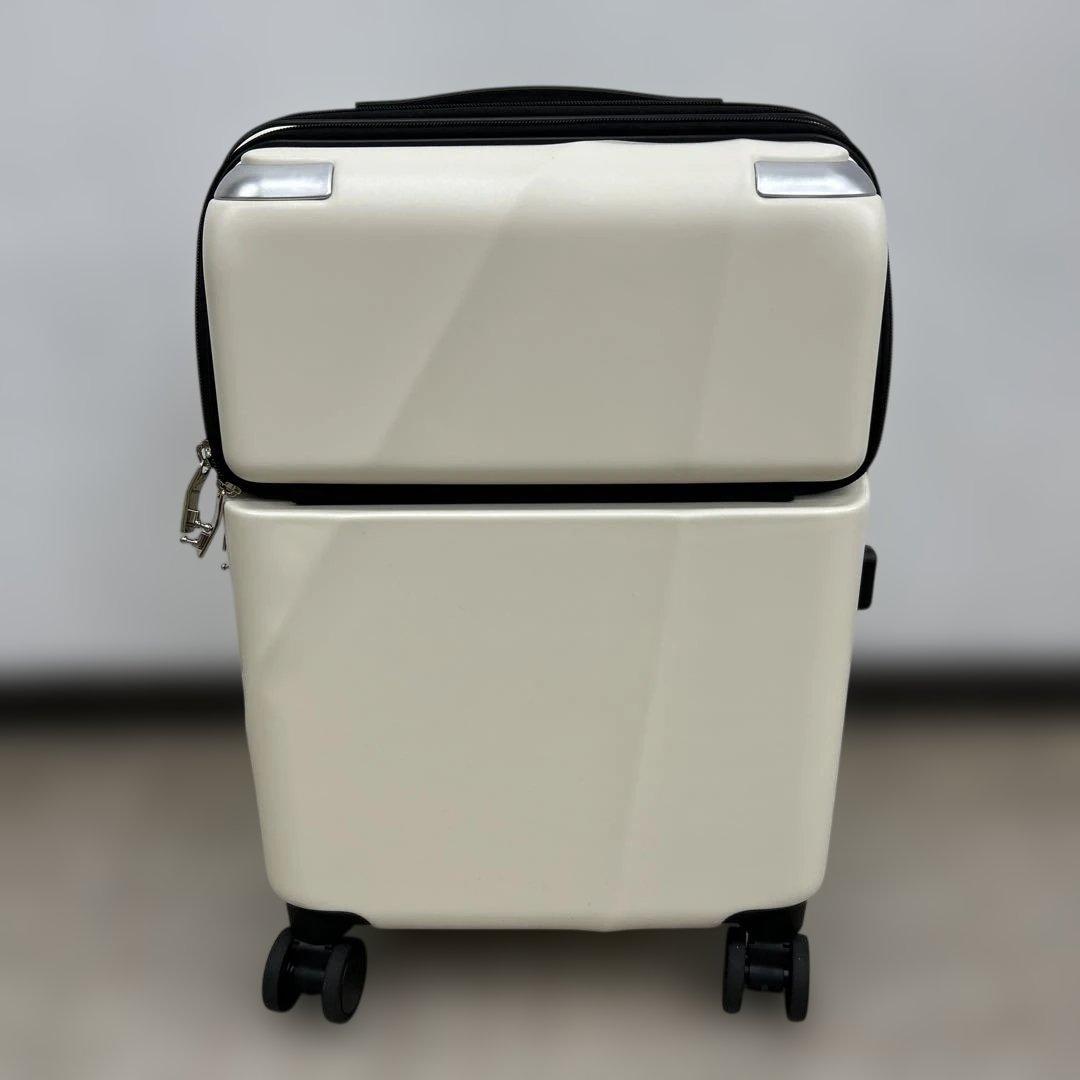 506533 [トラベリスト]スーツケース ジッパーキャリー 機内持ち込み35L