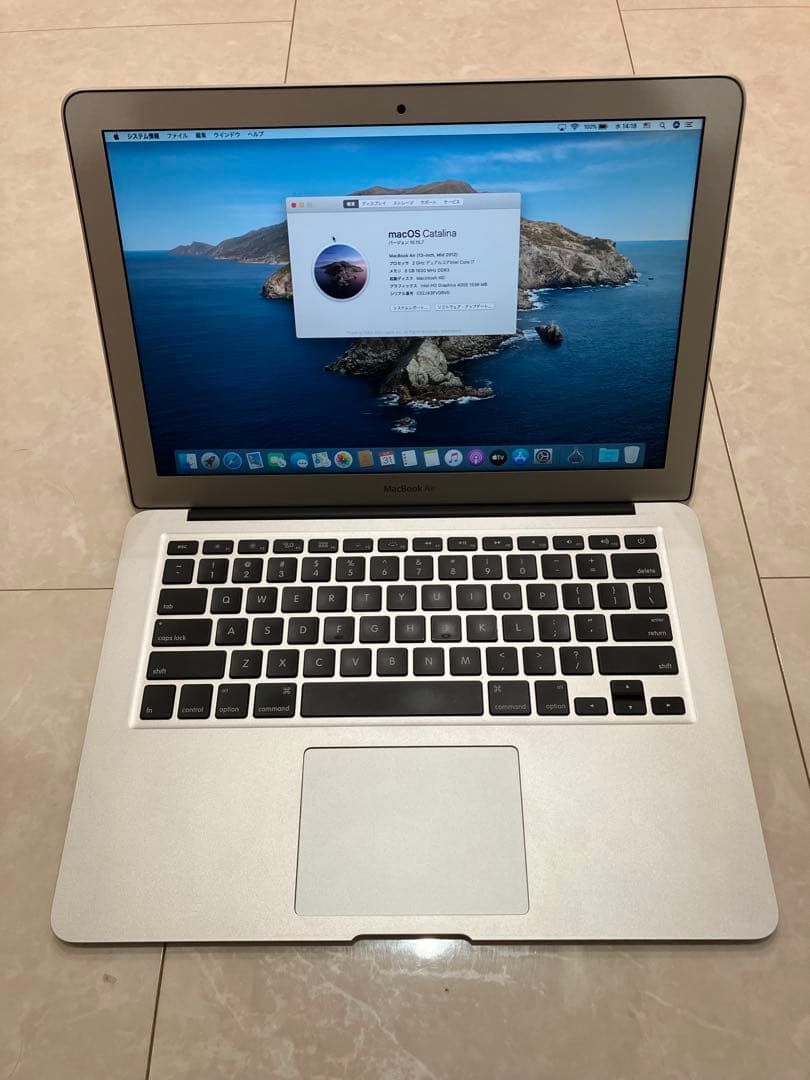MacBook本体 Apple MacBook Air 13 inch Mid 2012 500GB
