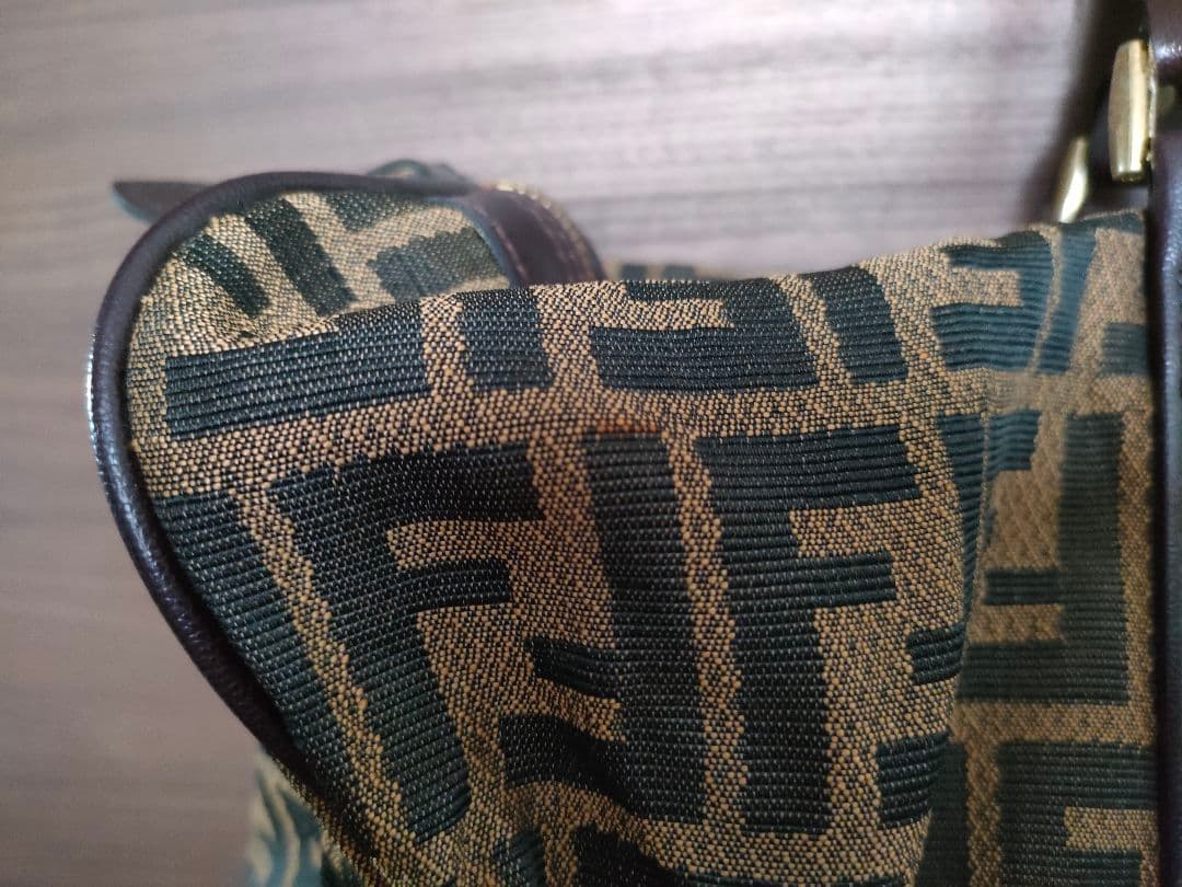 フェンディボストン　ズッカ柄　ヴィンテージ