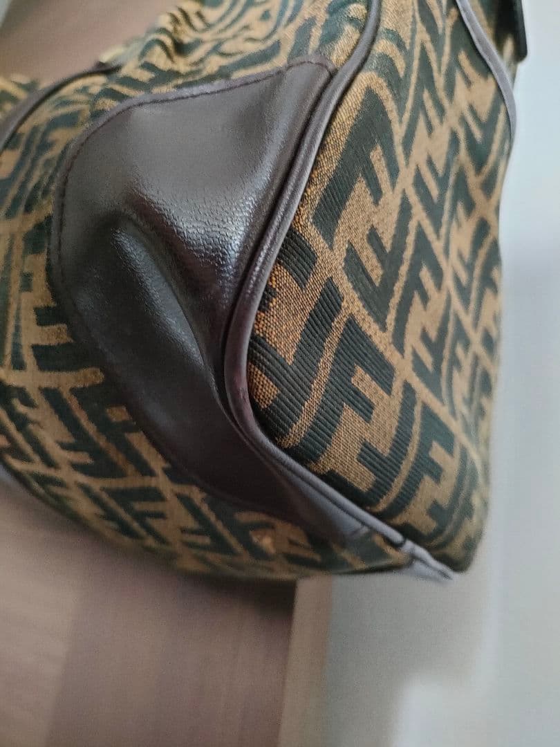 フェンディボストン　ズッカ柄　ヴィンテージ