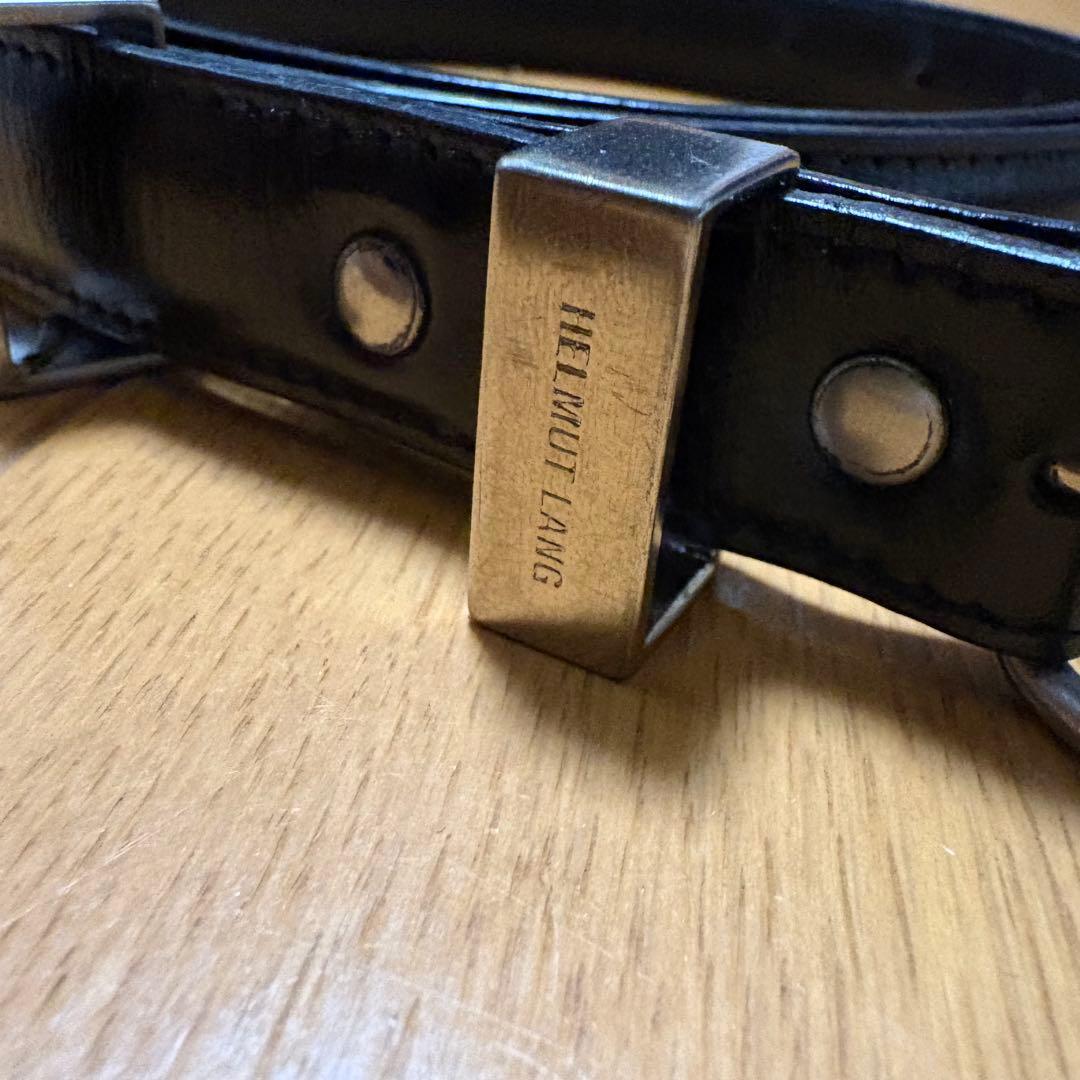 helmut lang 本人期03ss ベルト　レザー　アーカイブ　ボンテージ