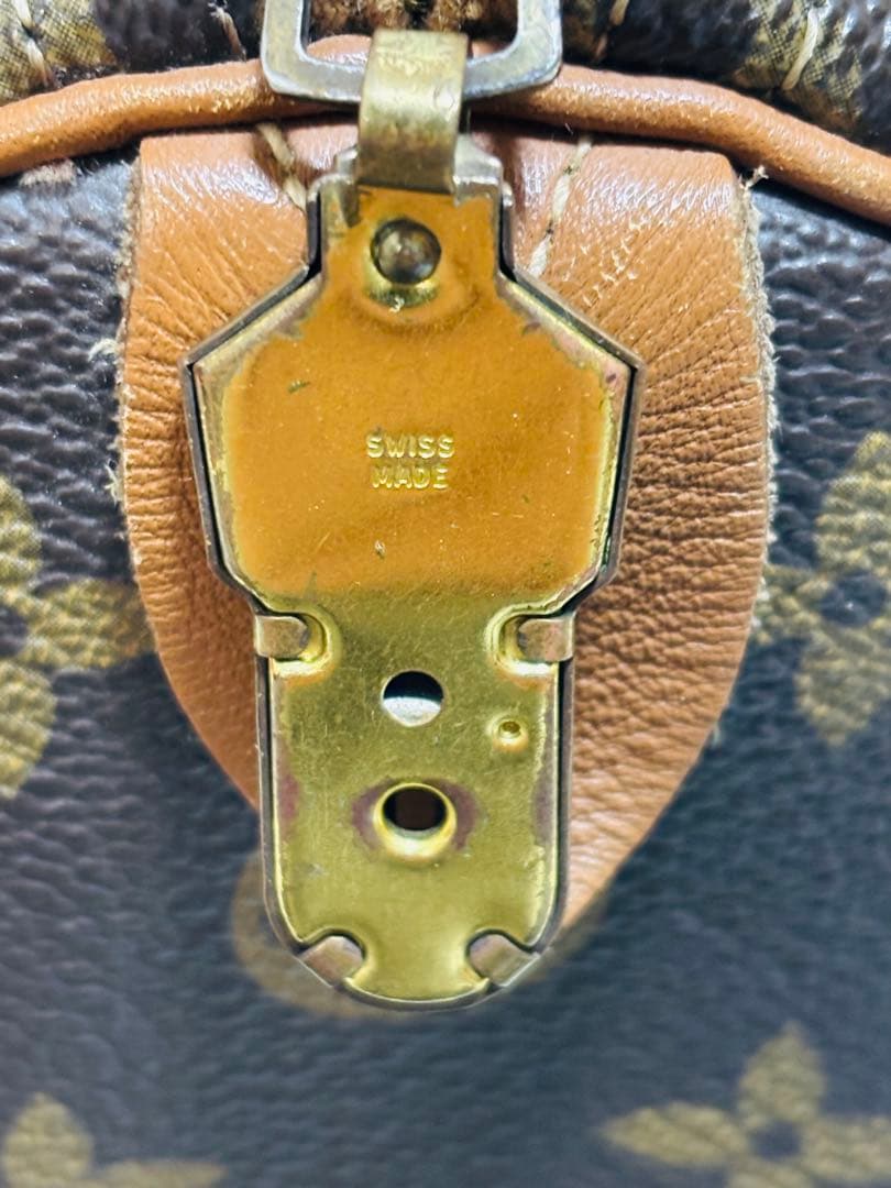 LOUIS VUITTON スピーディー ハンドバッグ モノグラム 鍵なし