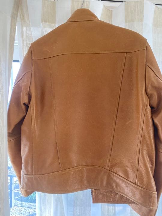 00s OLD UNIQLO 牛革 シングルライダース