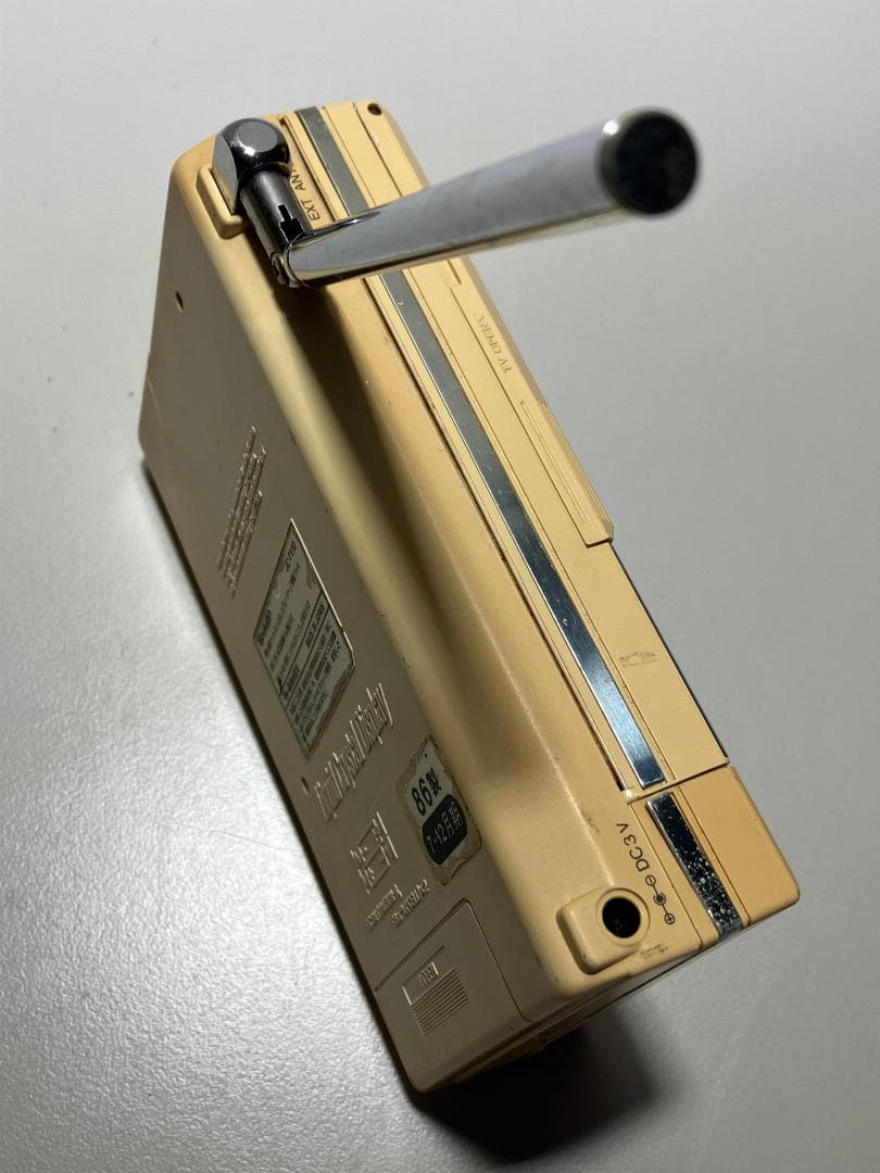 SHARP JC-TV10 TV & カセットプレーヤー#Y605