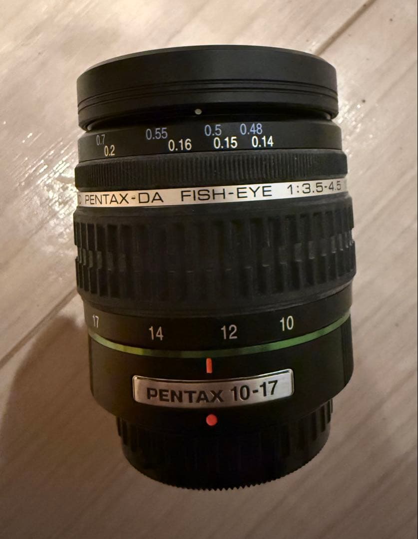 PENTAX デジタル一眼レフ ホワイト　K-30 FISHEYE レンズ