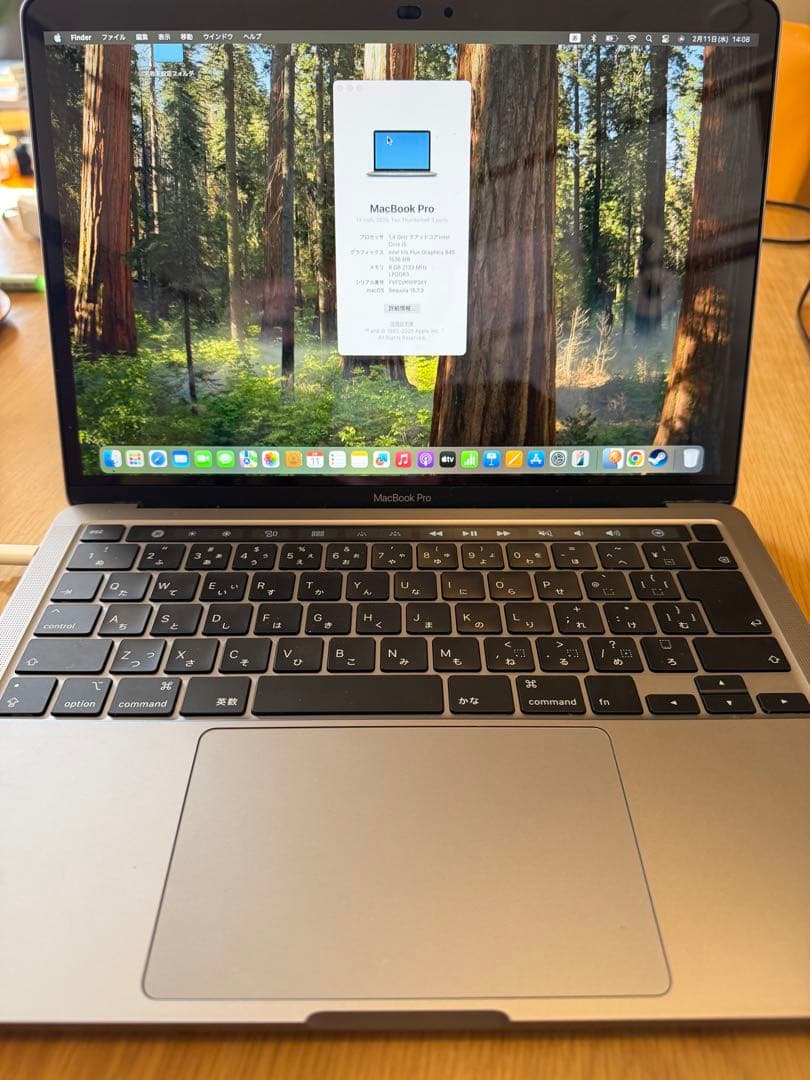 【使用少なめ／美品】MacBook Pro 2020 13インチ マウス付