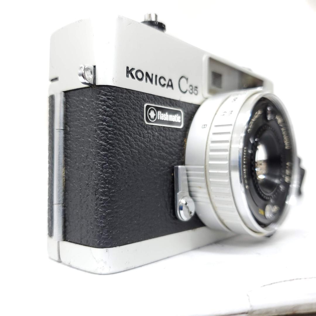 フィルムカメラ KONICA C35 Flash matic F1225-251-2p p