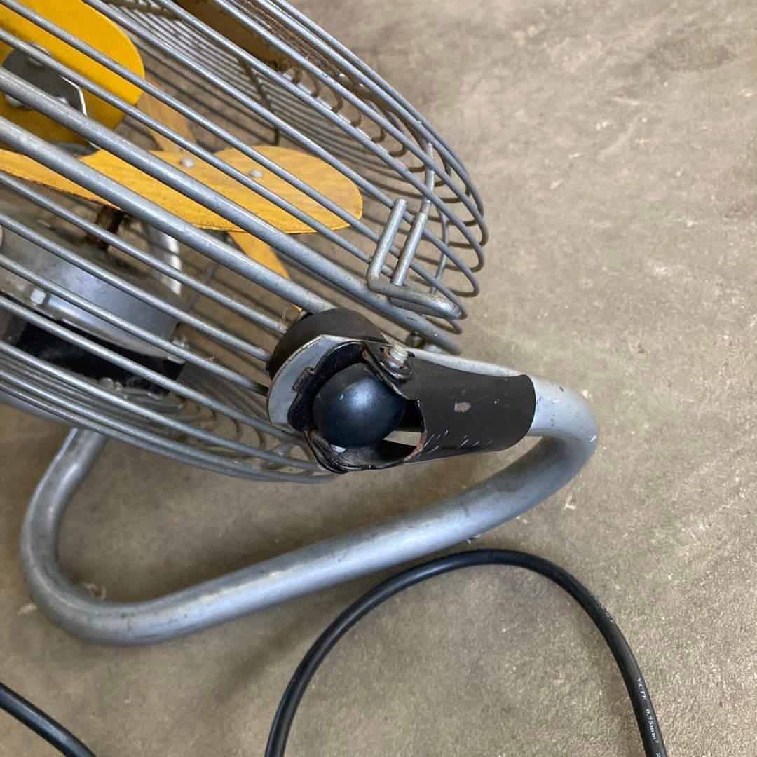 じ*ん様 DULTON ダルトン 金属製 レトロ サーキュレーター 扇風機 黄色