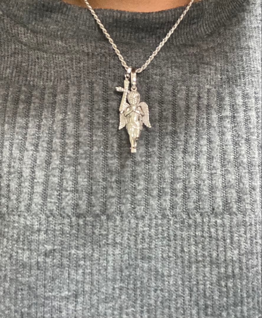 【本日限定価格】AVALANCHE エンジェル クロス　ネックレス