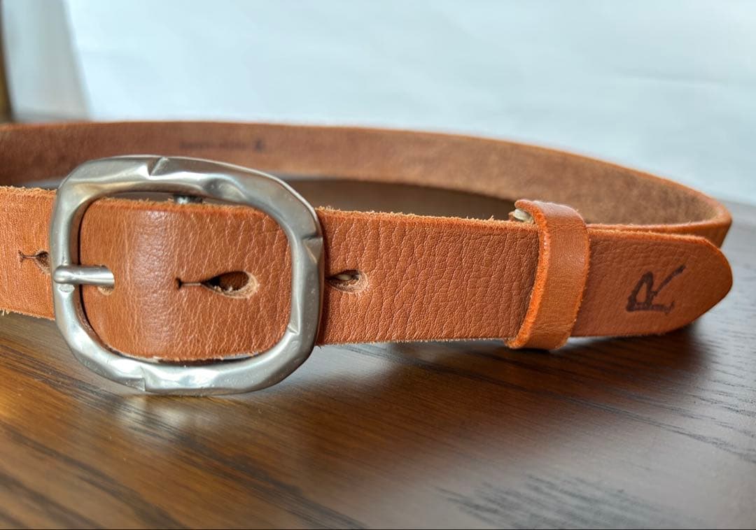 45R 本革ベルト　45rpm