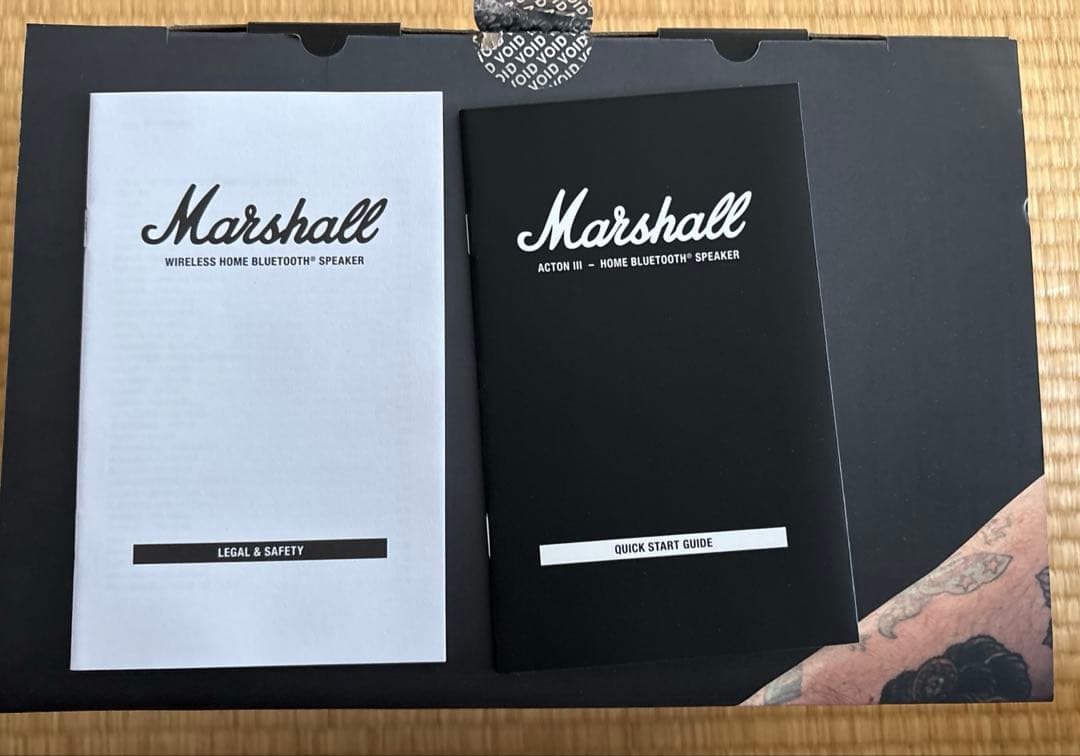 Marshall ACTON III スピーカー クリーム　元箱付き