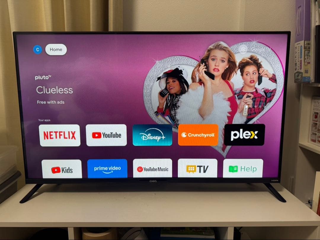 CHiQ 40インチ液晶テレビ 本体