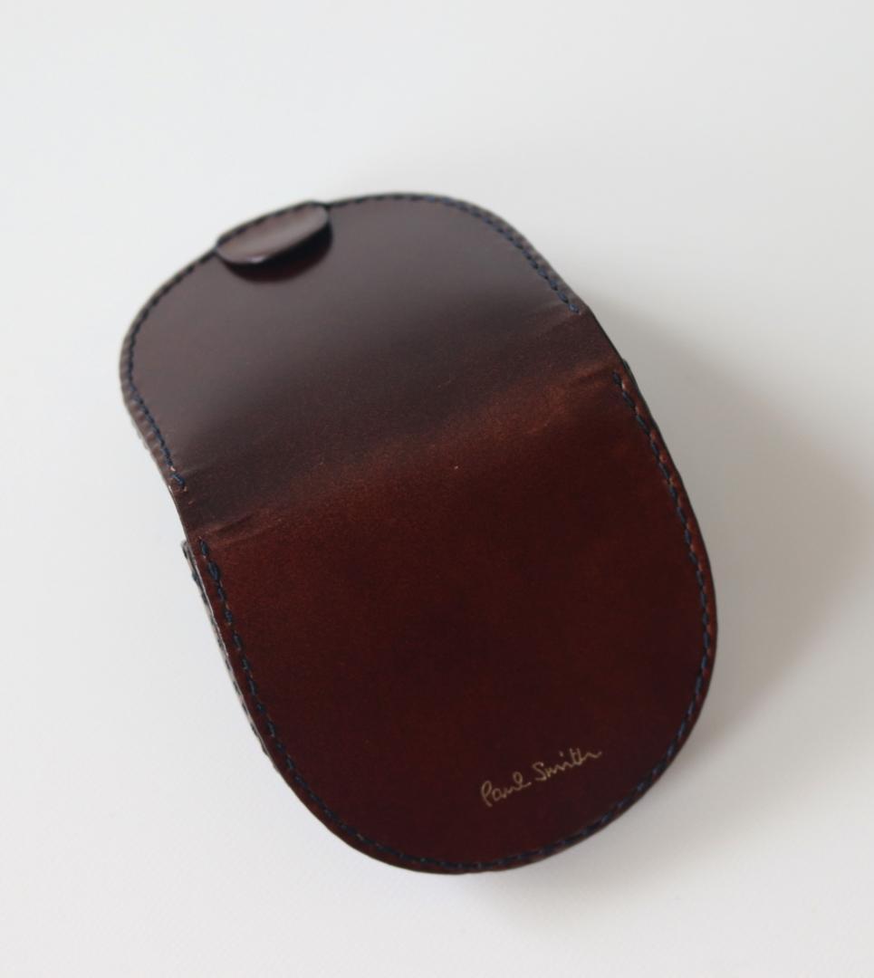 35,200円新品【ポールスミス】コードバン馬革 高級ケース 小銭入れ