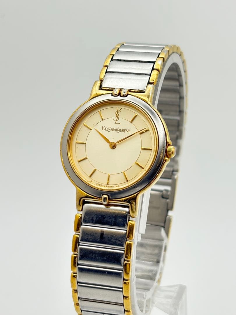 YVES SAINT LAURENT イヴサンローラン YSL 腕時計 稼働品