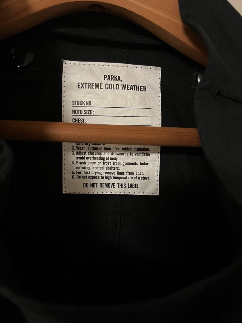 フリークスストア　ビッグシルエット　 ショートモッズコート　ブラック