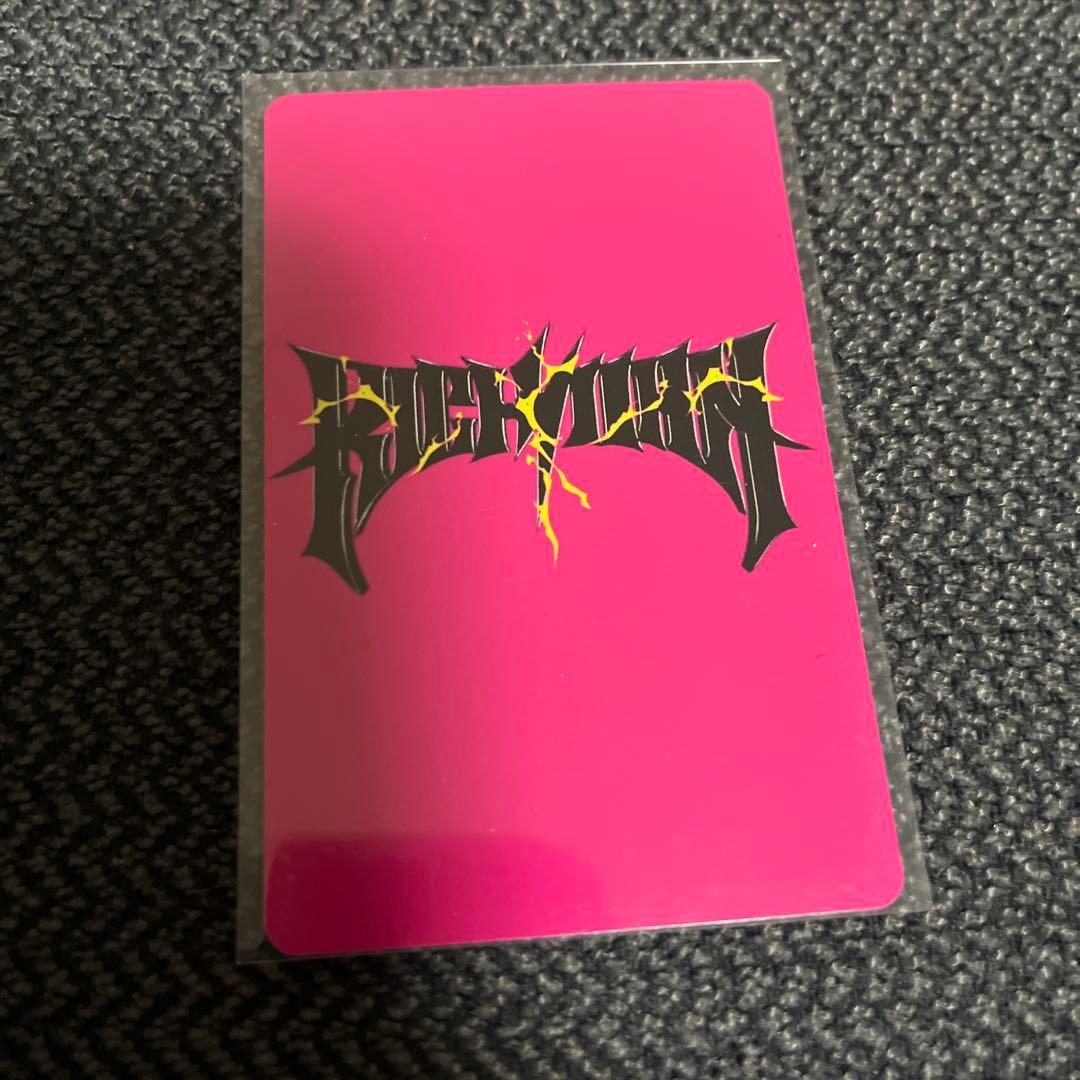 aespa ニンニン RichMan中国上海popmerch 当選者限定 トレカ