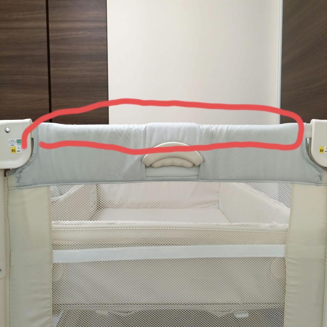 Aprica ベビーベッド ココネルエアーAB ホワイトグレー