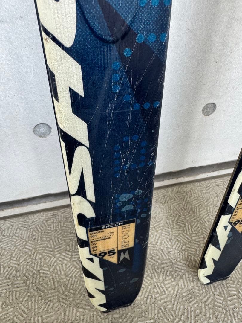 Madshus Epoch スキー 195cm ビンディング付き