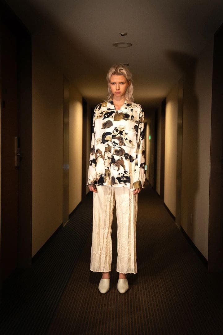 【完売品】NIPOALOHA 百犬図　ロングスリーブ