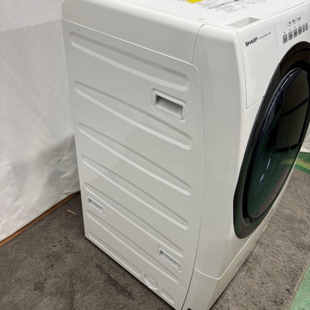 ★773　設置無料　ドラム式洗濯機　シャープ　7キロ　安い　乾燥付き　綺麗　中古