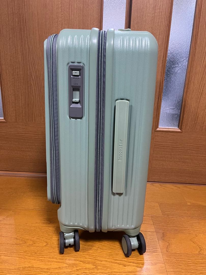 イノベーター　スーツケース　INV50 38L ページグリーン　3.3kg