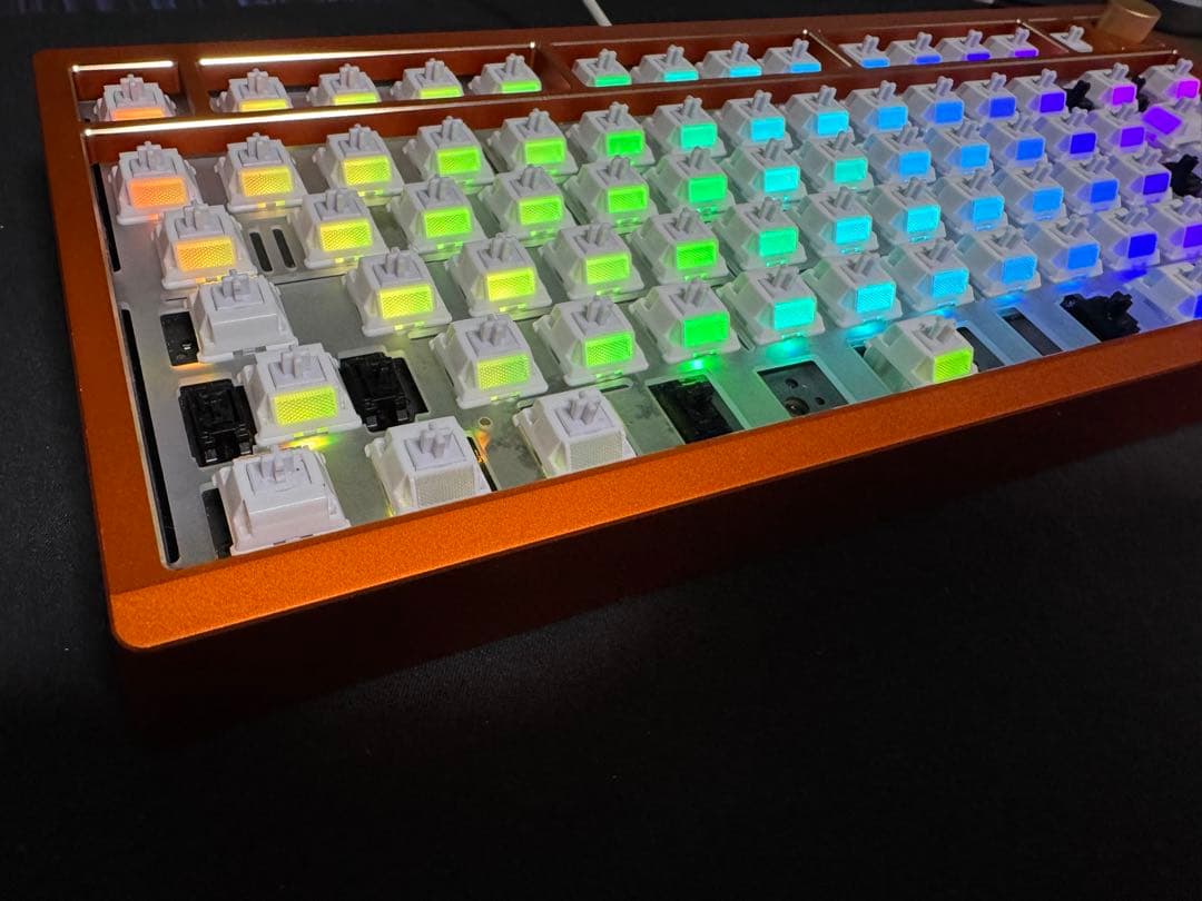 キーボード Meletrix Zoom75 SE Anodized Orange