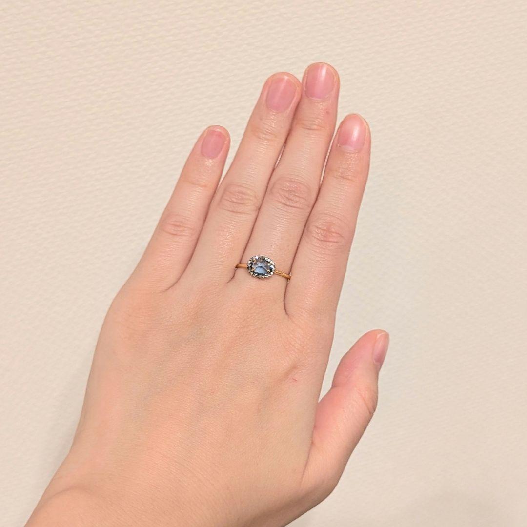 artida oud 色石 パヴェダイヤモンド リング 15号