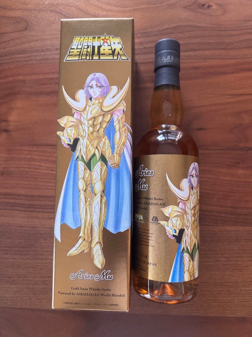 長濱蒸留所 聖闘士星矢 ゴールドセイント ウイスキーシリーズ 「アリエス　ムウ」