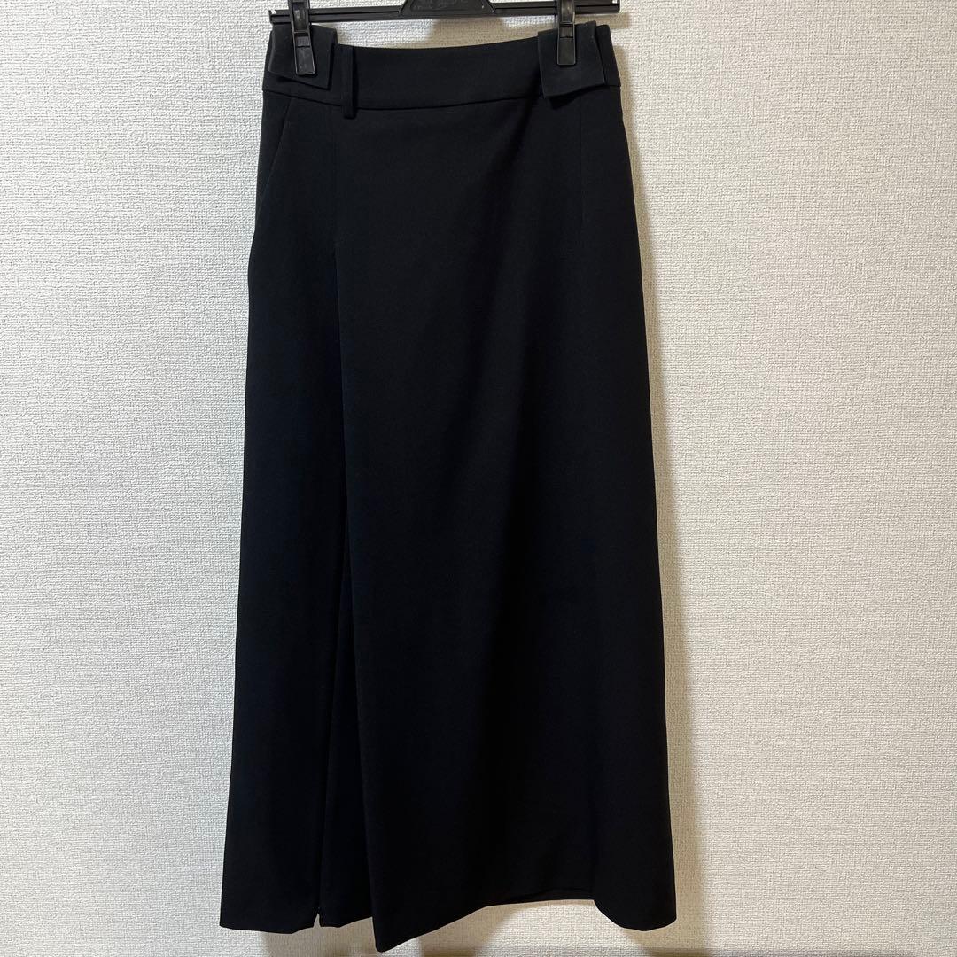 crewre クルーレ 3wayスリットIラインスカート ブラック size2