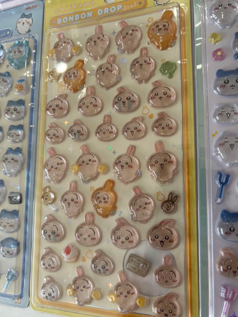 【正規品】ちいかわ　ボンボンドロップシール　第一弾　第二弾　8種コンプリート