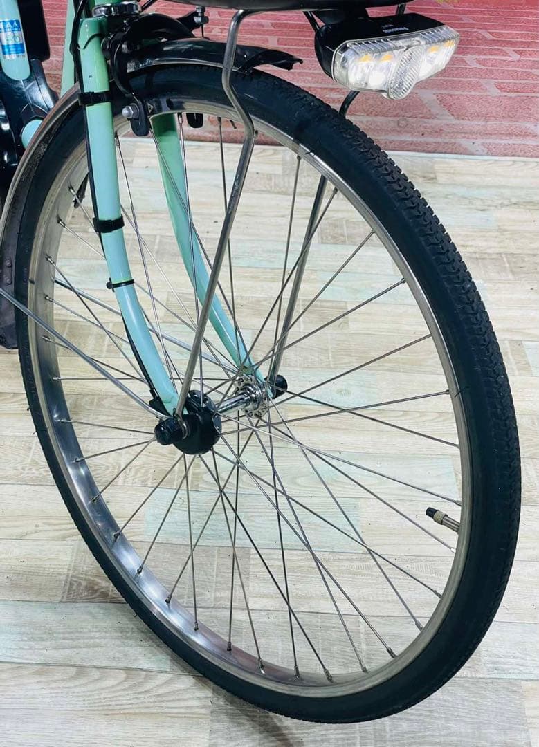 K2913 電動自転車パナソニック ママチャリ24インチ 8Ah 送料無料