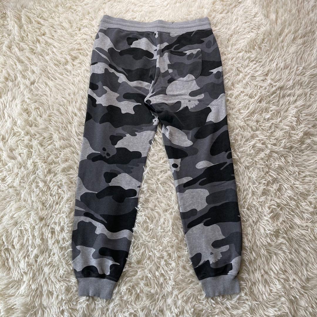 極美品 ハイドロゲン カモフラ スウェットセットアップ スカル 2XL